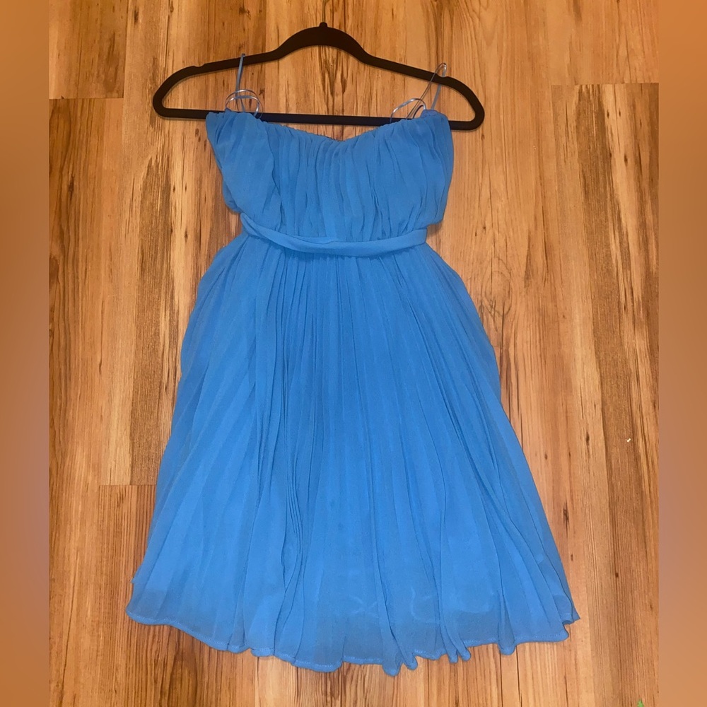 Blue boutique dress